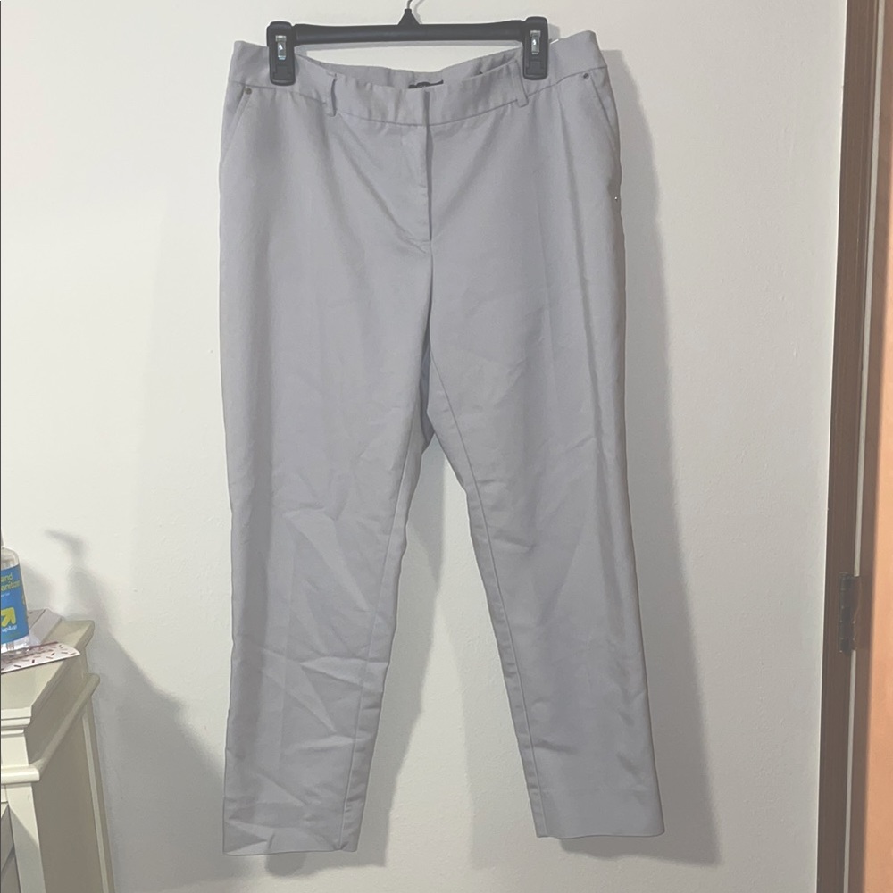 Jones New York Signature Gray Trousers